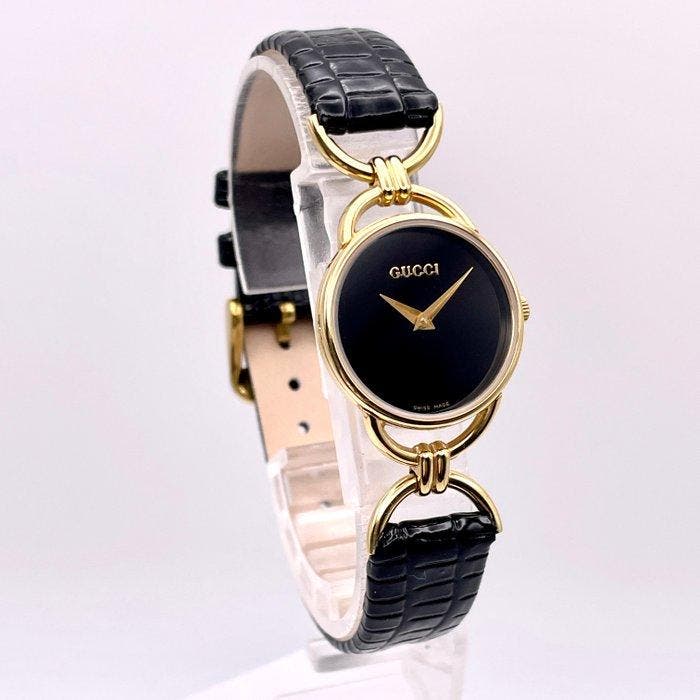 Gucci - Vintage Sherry Line, battery replacement, - Zonder, Bijoux, Sacs & Beauté, Montres | Hommes