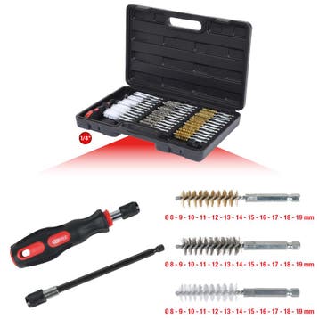 KS Tools 1/4 Reinigingsborstelset 38-delig, Verzenden