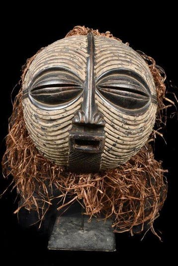 Masker - Luba - DR Congo, Antiek en Kunst