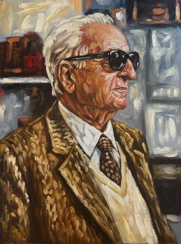 Nguyn V.L (1993) - Enzo Ferrari 80 60 cm