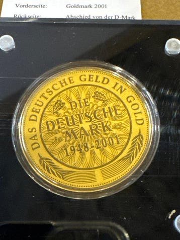 Duitsland. Medal ND 1 Deutsche Mark 2001, 1/200 Oz(.999)