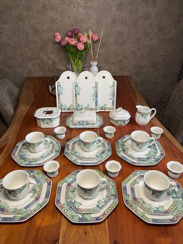 Villeroy & Boch - Koffieservies voor 6 - Porselein -, Antiek en Kunst