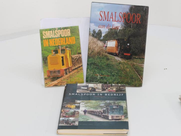Boekenset smalspoor Nederland en kustlijnen (3 boeken) #8901, Boeken, Vervoer en Transport, Nieuw, Ophalen of Verzenden