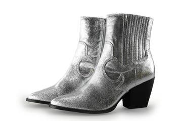 La Strada Cowboy laarzen in maat 37 Zilver, Overige kleuren, Verzenden, La Strada, Zo goed als nieuw