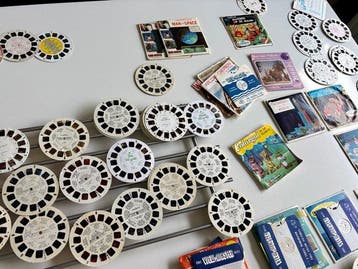 View-Master 2x Model E, 9 andere typen V-M en 2
