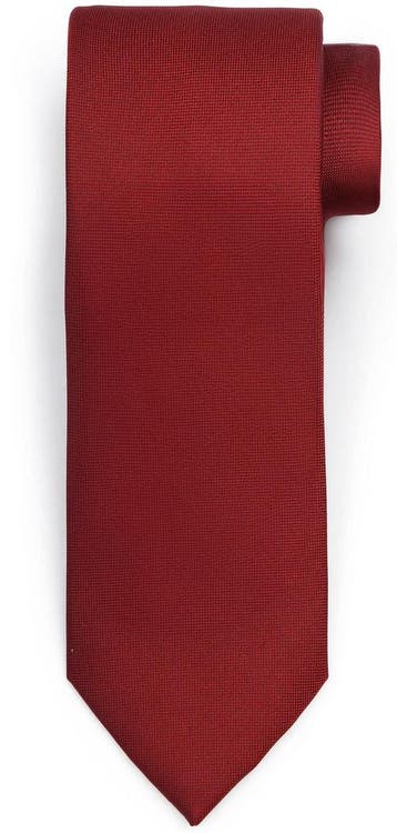Suitable Zijde Stropdas Donkerrood maat  Heren, Vêtements | Hommes, Cravates, Verzenden