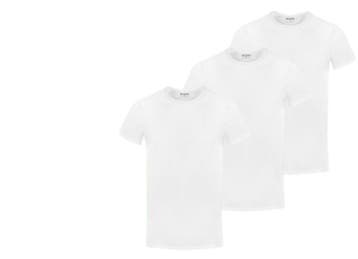 2dekans | Milanoro - 3 zachte bamboe T-shirts - Wit - Ronde, Ophalen of Verzenden, Nieuw