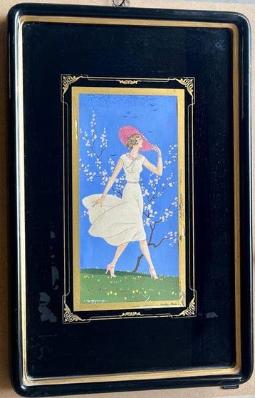 Giovanni Meschini (1888-1977) - La passeggiata in primavera