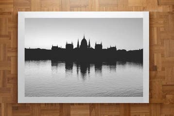 Viktoria Farkas - Danube Mirage - Premium Canvas - XXL, Antiek en Kunst