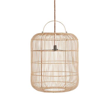 Bazar Bizar Bozelo Hanglamp - Naturel - M - Nieuw in, Verzenden, Nieuw, Overige materialen, 50 tot 75 cm