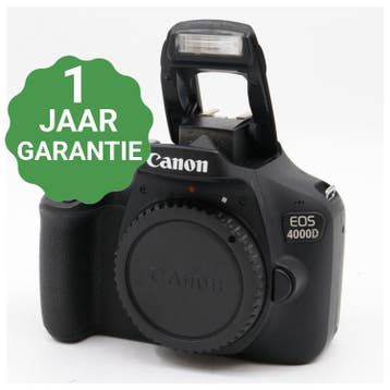 10% korting | Canon EOS 4000D body | Tweedehands, Audio, Tv en Foto, Verzenden, Zo goed als nieuw, Canon