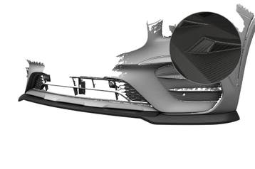 Beker spoilerlip met ABE voor Mercedes Benz GLB X247 CSL884-, Verzenden