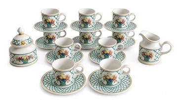 Villeroy & Boch - RARE Luxe - Koffieservies voor 10 (22) -