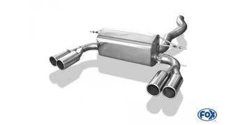 FOX BMW F32/F33/F36 - 435i - M-pakket einddemper, dwars, uit, Verzenden