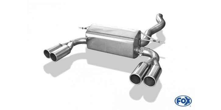 FOX BMW F32/F33/F36 - 435i - M-pakket einddemper, dwars, uit, Auto-onderdelen, Uitlaatsystemen, Nieuw, Verzenden