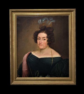 Maître Espagnol (c.1830) - Marie-Christine de Bourbon en