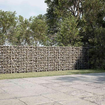 vidaXL Gabion met 3,5 mm Draad en 10x10 cm Gaas 1100x100x100, Verzenden, Nieuw