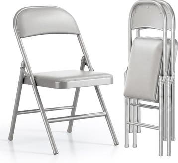Klapstoelen - Vouwstoelen - Set van 2 - Eettafelstoelen - Gr, Verzenden