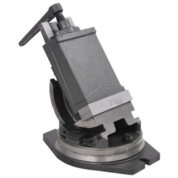 vidaXL Bankschroef met 2 assen kantelbaar 160 mm, Doe-het-zelf en Bouw, Gereedschap | Handgereedschap, Verzenden, Nieuw