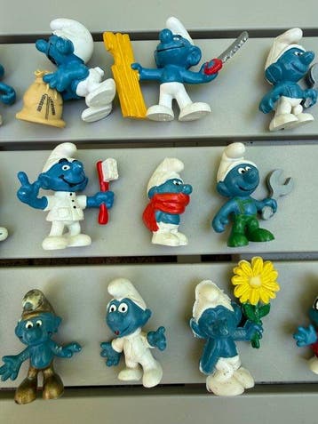 Schleich - Figure - Diverse smurfen set 1 (28) - Plastique