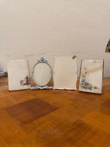 sculptuur, table - 1 cm - Porselein