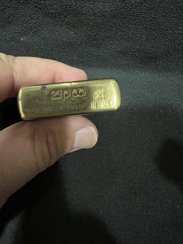 Zippo - Zonder minimumprijs - Aansteker - Messing, Collections, Articles de fumeurs, Briquets & Boîtes d'allumettes