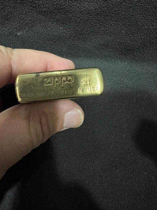 Zippo - Zonder minimumprijs - Aansteker - Messing, Collections, Articles de fumeurs, Briquets & Boîtes d'allumettes