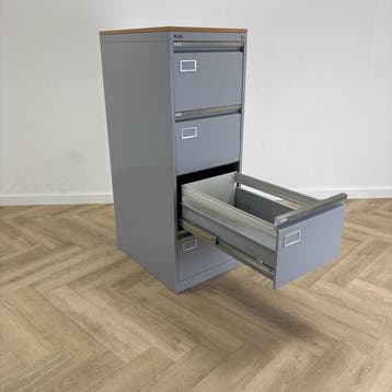 Emmein dossierkast 4 lades A4 en folio (hxbxd) 137x48x71 cm,, Gebruikt
