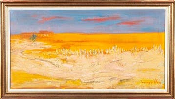 Robert Bouquillon (1923-2013) - Chevaux de Camargue