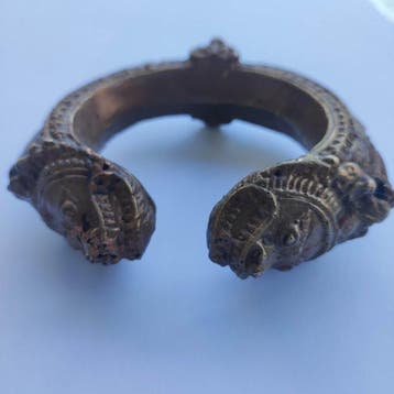 Brons - Armband - Etnische armband, Antiek en Kunst