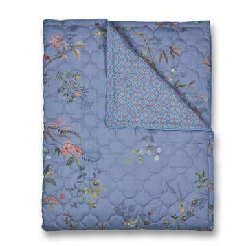 Pip Studio Bustani Sprei - Blauw - 270 x 260 cm, Huis en Inrichting, Nieuw