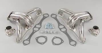Block hugger chevrolet headers RVS, Ophalen of Verzenden