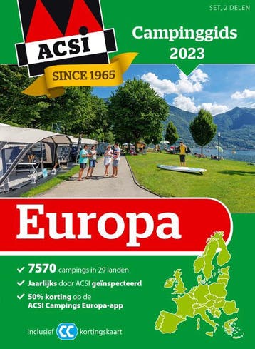 ACSI Campinggids Europa 2023 (set) / ACSI Campinggids ACSI, Boeken, Reisgidsen, Verzenden, Gelezen, ACSI