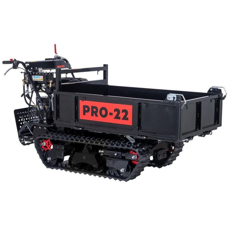 PRO-22 RD500HP Mini Benzine Dumper / Rupsdumper, Jardin & Terrasse, Brouettes