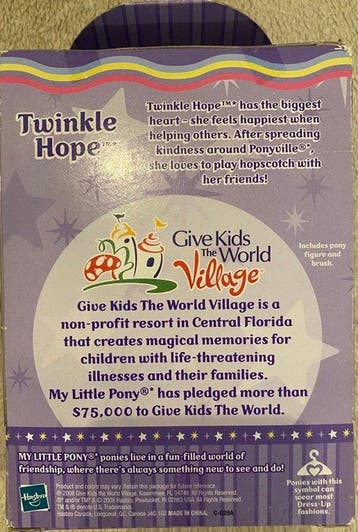 Hasbro - Speelgoed Twinkle Hope - 2000-2010 - China