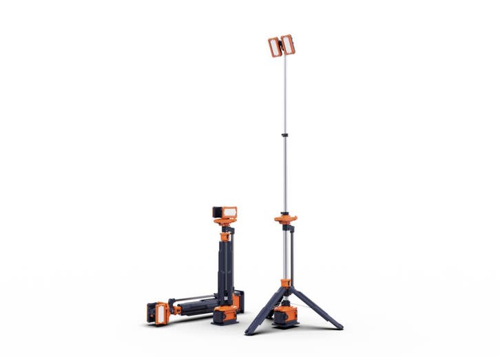 VOC-MOBLI-300 mobiele LED lichtmast Dualhead, Maison & Meubles, Lampes | Autre, Envoi