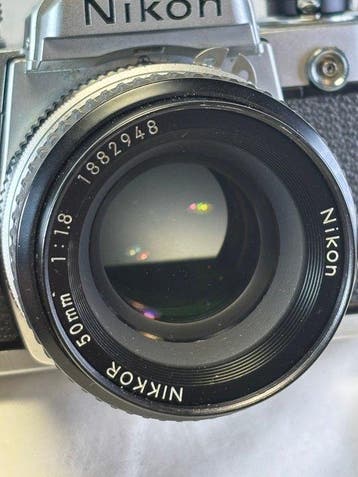 Nikon FM + Nikkor 1.8/50mm | Appareil photo reflex, Nieuw