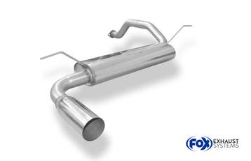 FOX Honda Civic 5 einddemper dwars - 1x90 Type 10, Verzenden