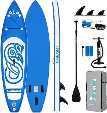 FunWater Opblaasbaar Stand Up Paddle Board met Seat Paddle B, Verzenden, Nieuw