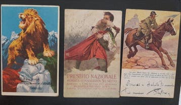 Italie - Première Guerre mondiale, Militaire, Croix Rouge,, Collections