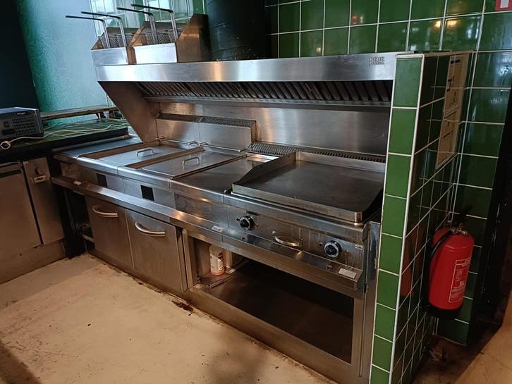 2x De Kuiper Oranda bakwand friteuse standalone unit - evt c, Zakelijke goederen, Horeca | Keukenapparatuur, Ophalen of Verzenden