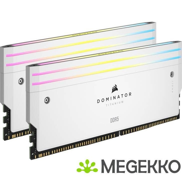 Corsair DDR5 Dominator Titanium Light Enhancement White, Computers en Software, Overige Computers en Software, Nieuw, Verzenden