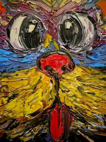 Laurent Pate - Moustache ( chat chien )