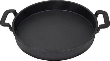 Grill Guru - Gietijzeren Pan - Grid Cast Iron - Fry Pan, Verzenden, Nieuw