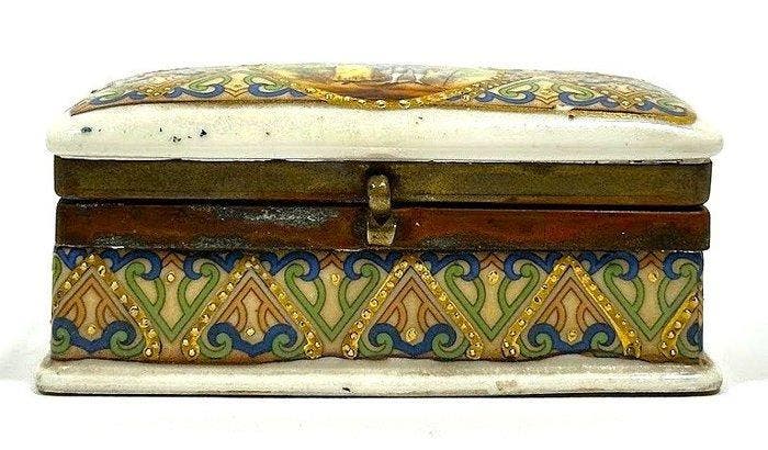 Tabacchiera – Manifattura Tedesca - Inizio XIX Secolo -, Antiquités & Art, Curiosités & Brocante