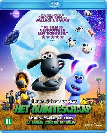 Shaun Het Schaap 2 - Het Ruimteschaap (Blu-ray) op Blu-ray, Verzenden, Nieuw in verpakking