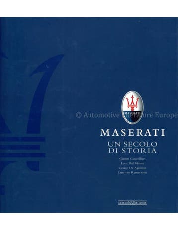 MASERATI, UN SECOLO, DI STORIA, Boeken, Nieuw