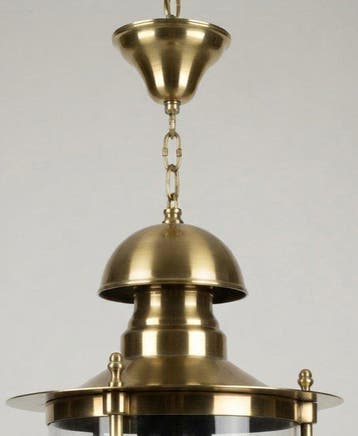 Plafondlamp - Verguld messing