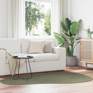 vidaXL Tapijt HUARTE Bosgroen 140 x 200 cm Polyester, Maison & Meubles, Verzenden