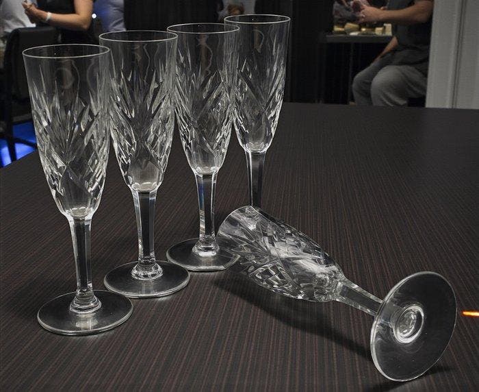 St. Louis - Drinkset (5) - Chantilly - Kristal, Antiek en Kunst, Antiek | Meubels | Tafels